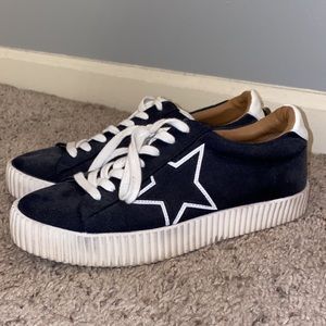 Faux Suede Sneakers
